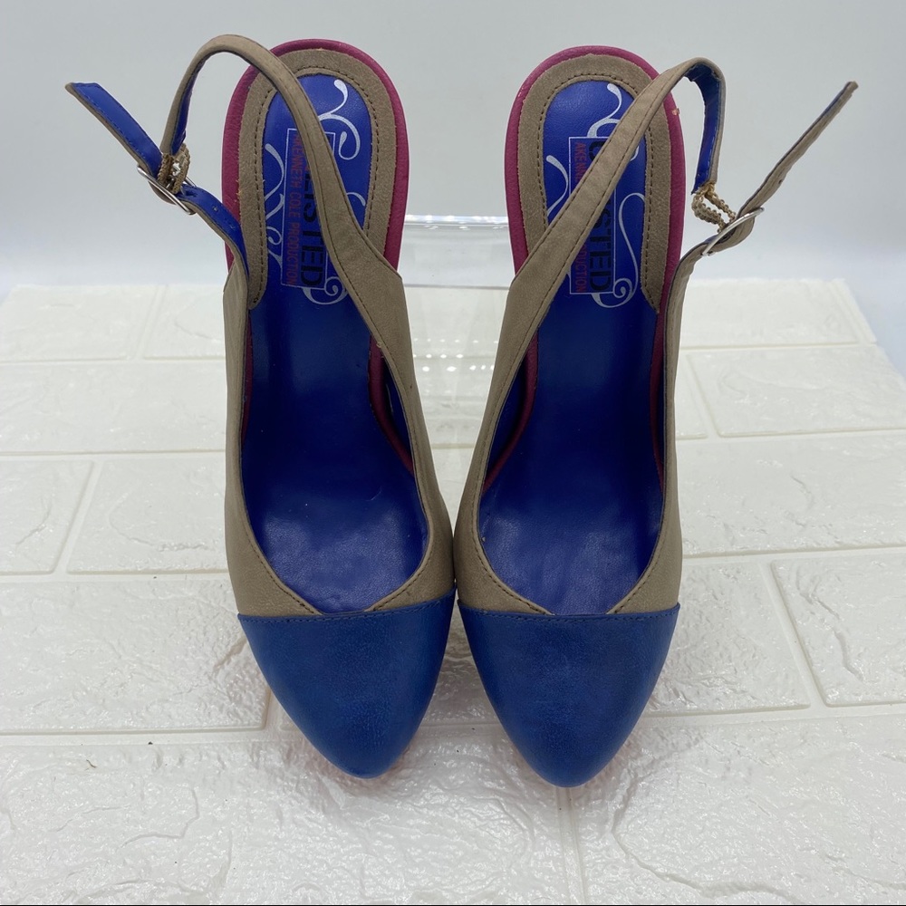 Unlisted Kenneth Cole Production 3 tone sling back